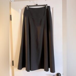 EUC, beautiful, black, a-line CAbi skirt, size 10/fits like an 8.